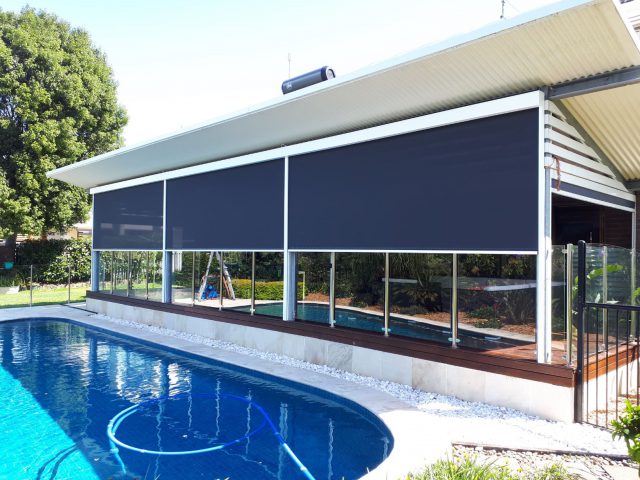 external blinds brisbane Residential Awnings